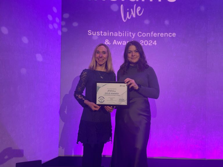 Gold winners at the Greengage Sustainability Awards 2024! BMA